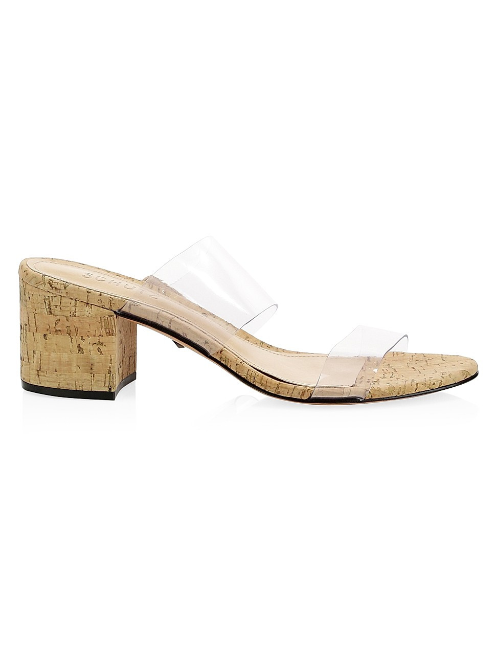 Victorie Vinyl & Leather Cork Mules | Saks Fifth Avenue