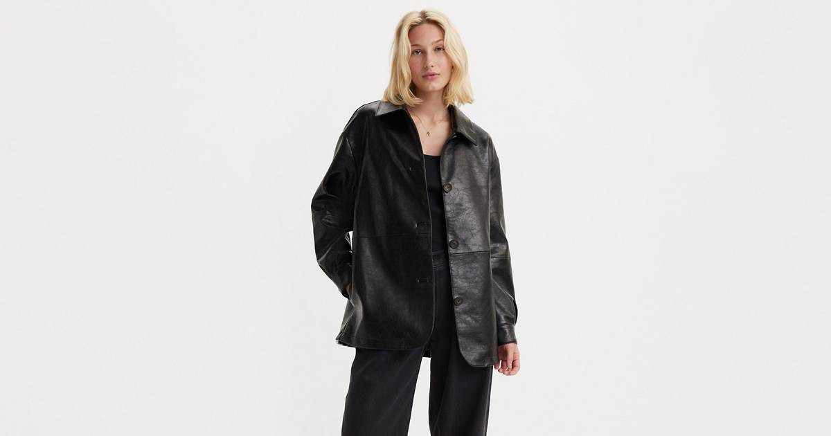 Faux Leather Vintage Blazer Jacket | LEVI'S (US)