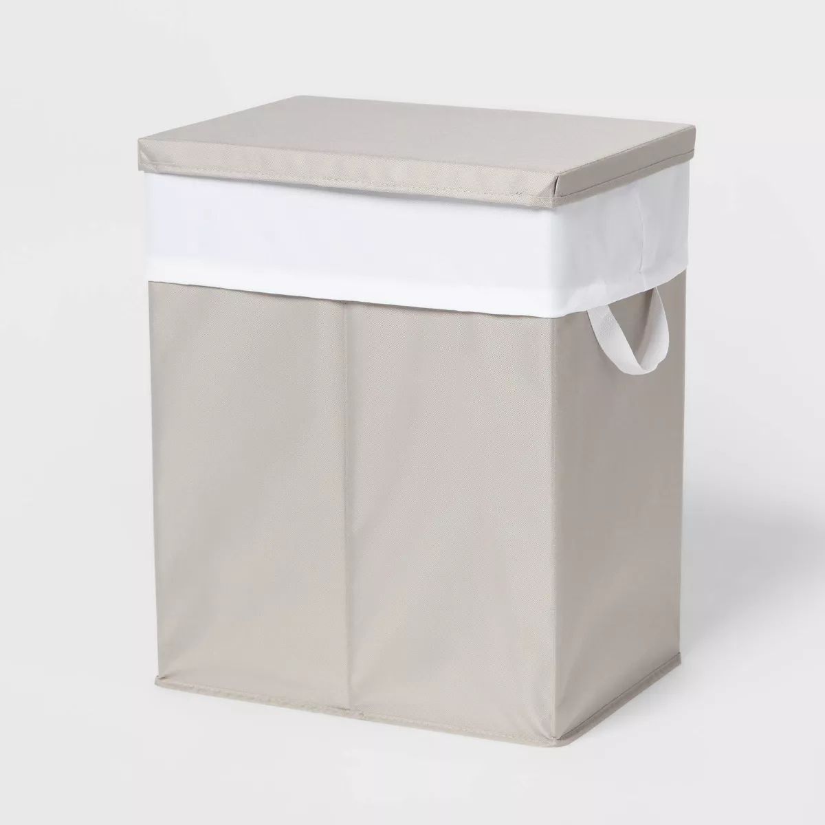 Laundry Hamper with Lift Liner and Lid Gray - Brightroom™ | Target