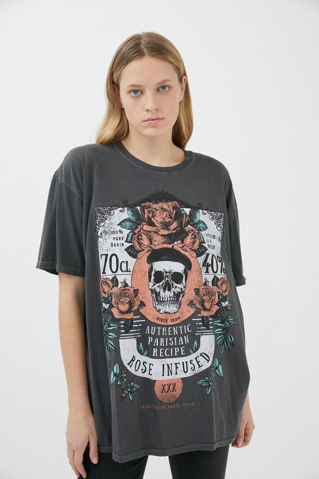 Project Social T Rose Infused Oversized Tee | Urban Outfitters (US and RoW)