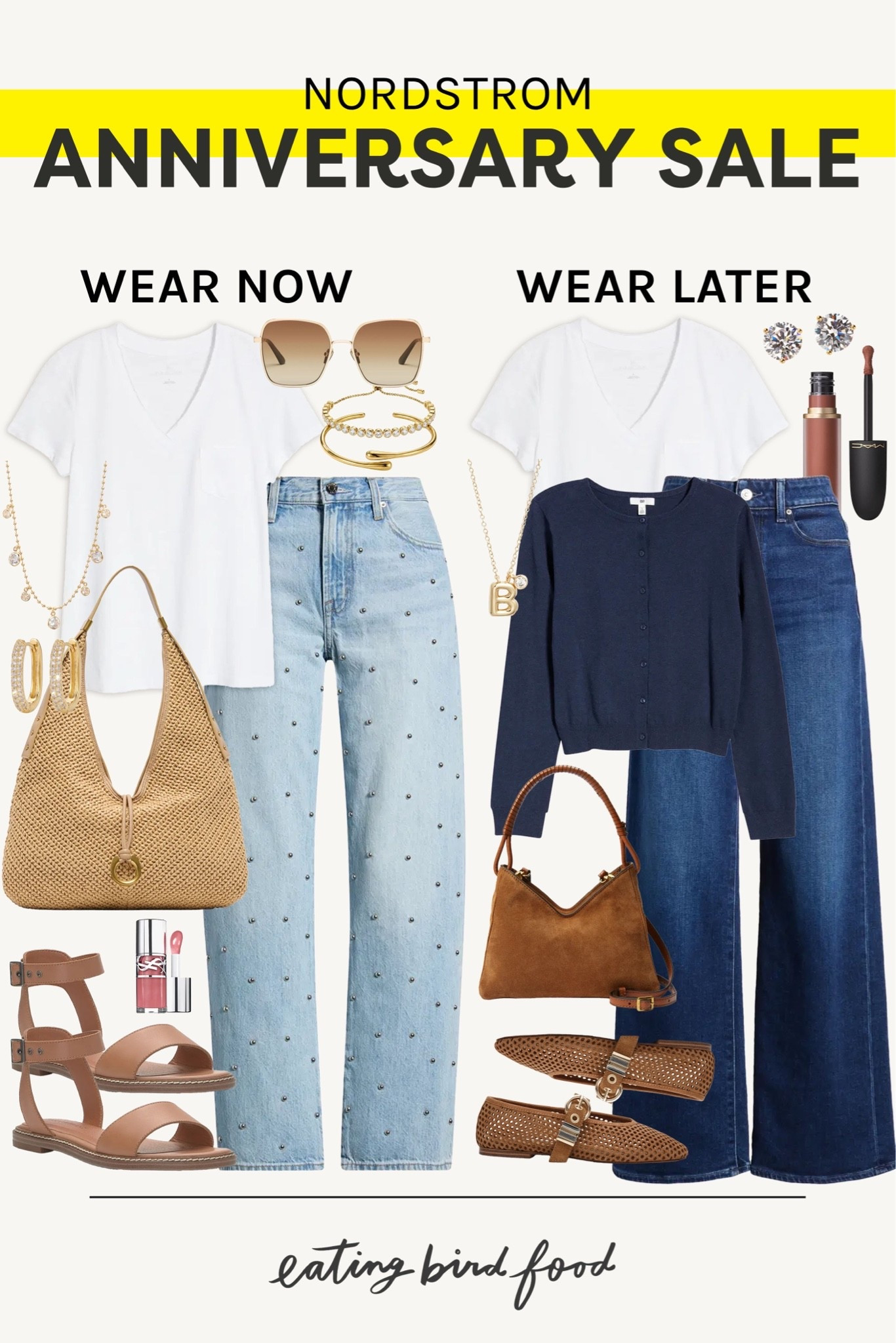 NSALE. NSALE outfit idea. NSALE summer outfit. NSALE summer to fall outfit. NSALE basic white tee. NSALE denim.

#LTKSeasonal #LTKSaleAlert #LTKootd