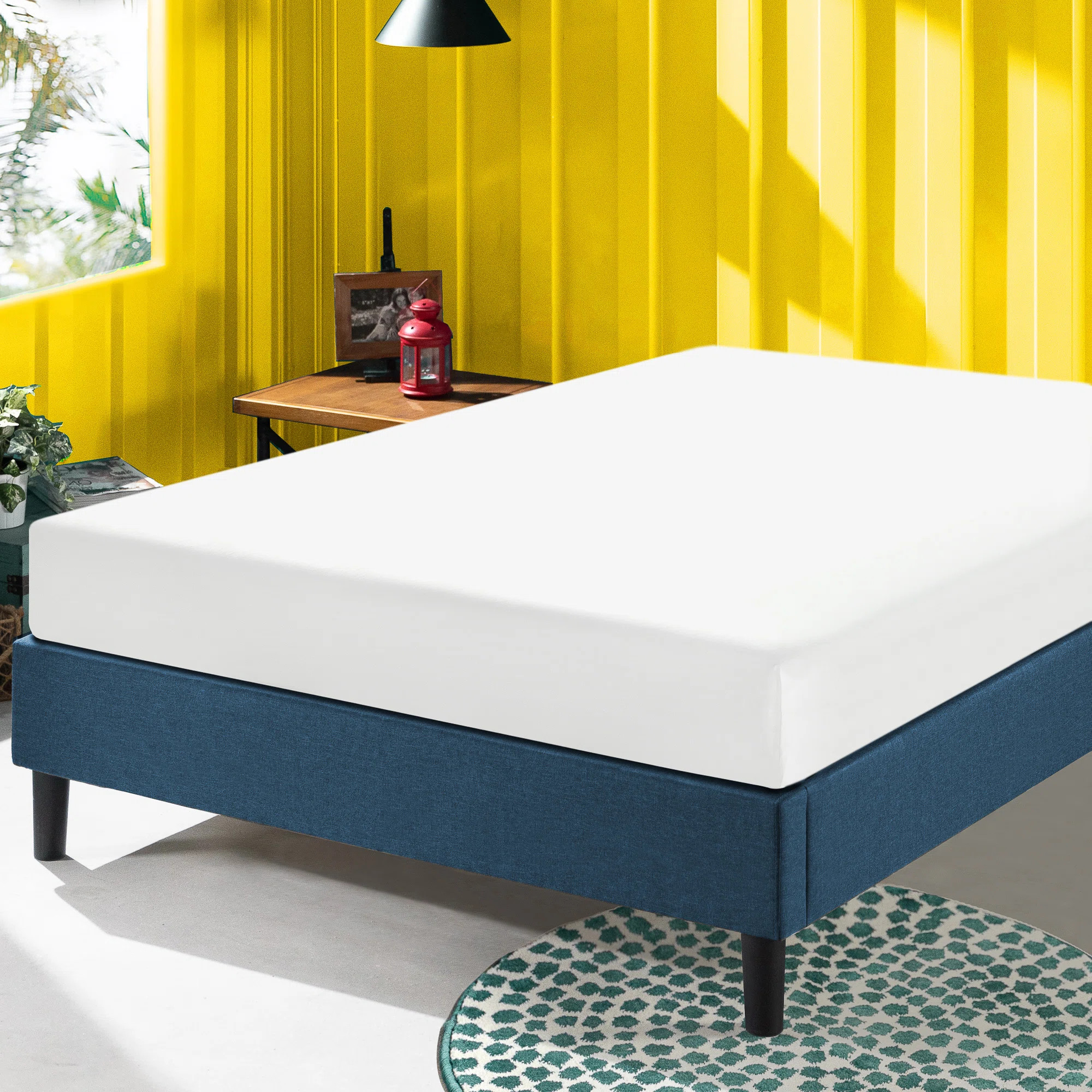Winston Porter Besnik Upholstered Low Profile Platform Bed & Reviews | Wayfair | Wayfair North America