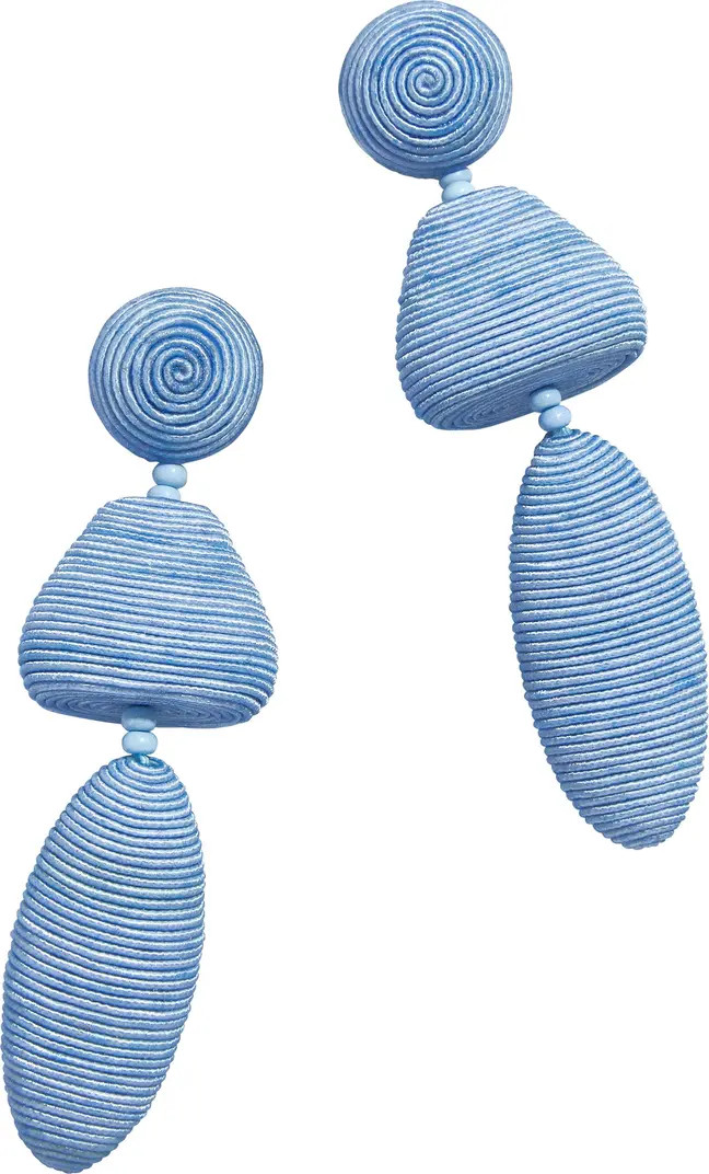 Raquel Thread Wrapped Drop Earrings | Nordstrom