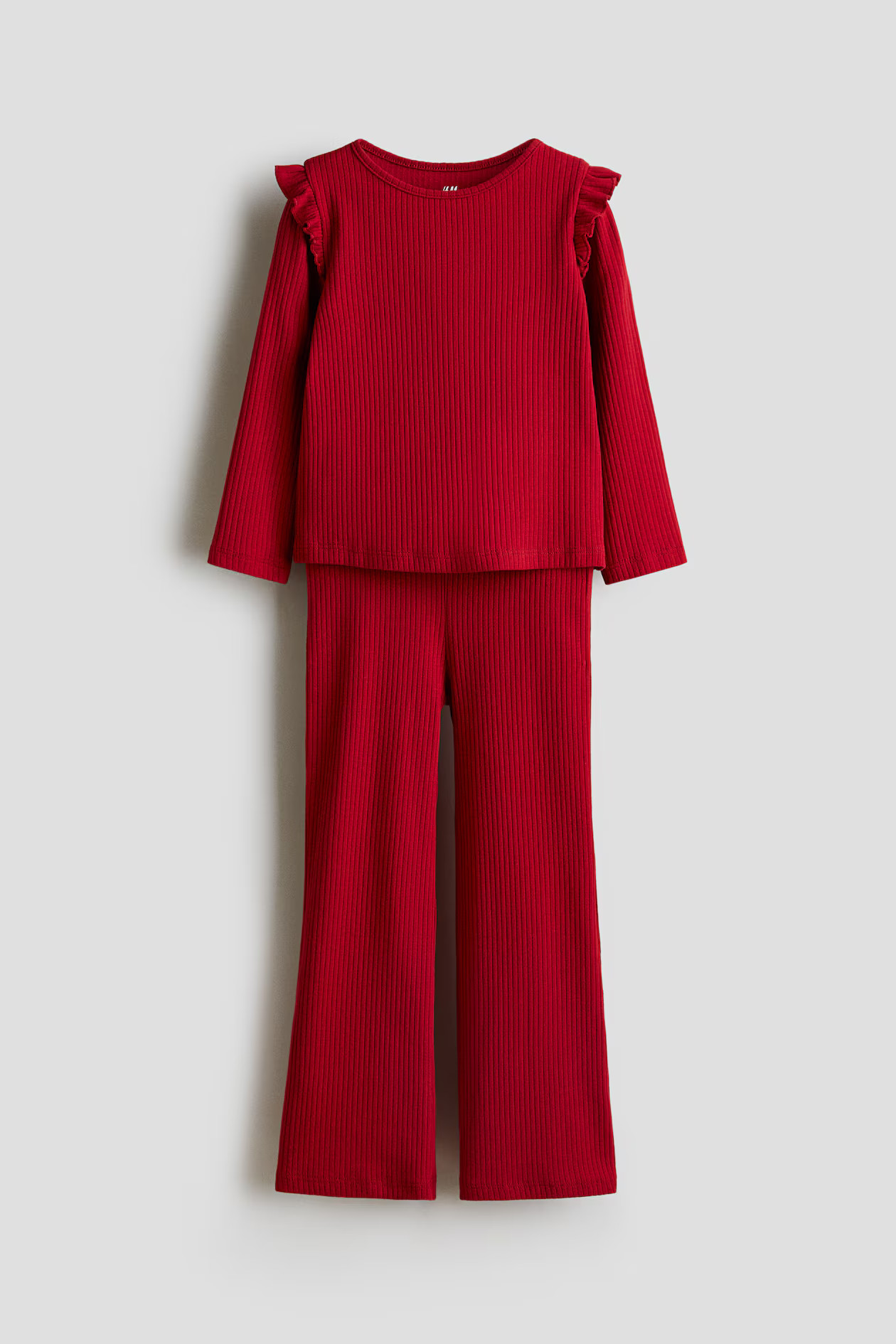2-Piece Ribbed Cotton Set | H&M (US + CA)