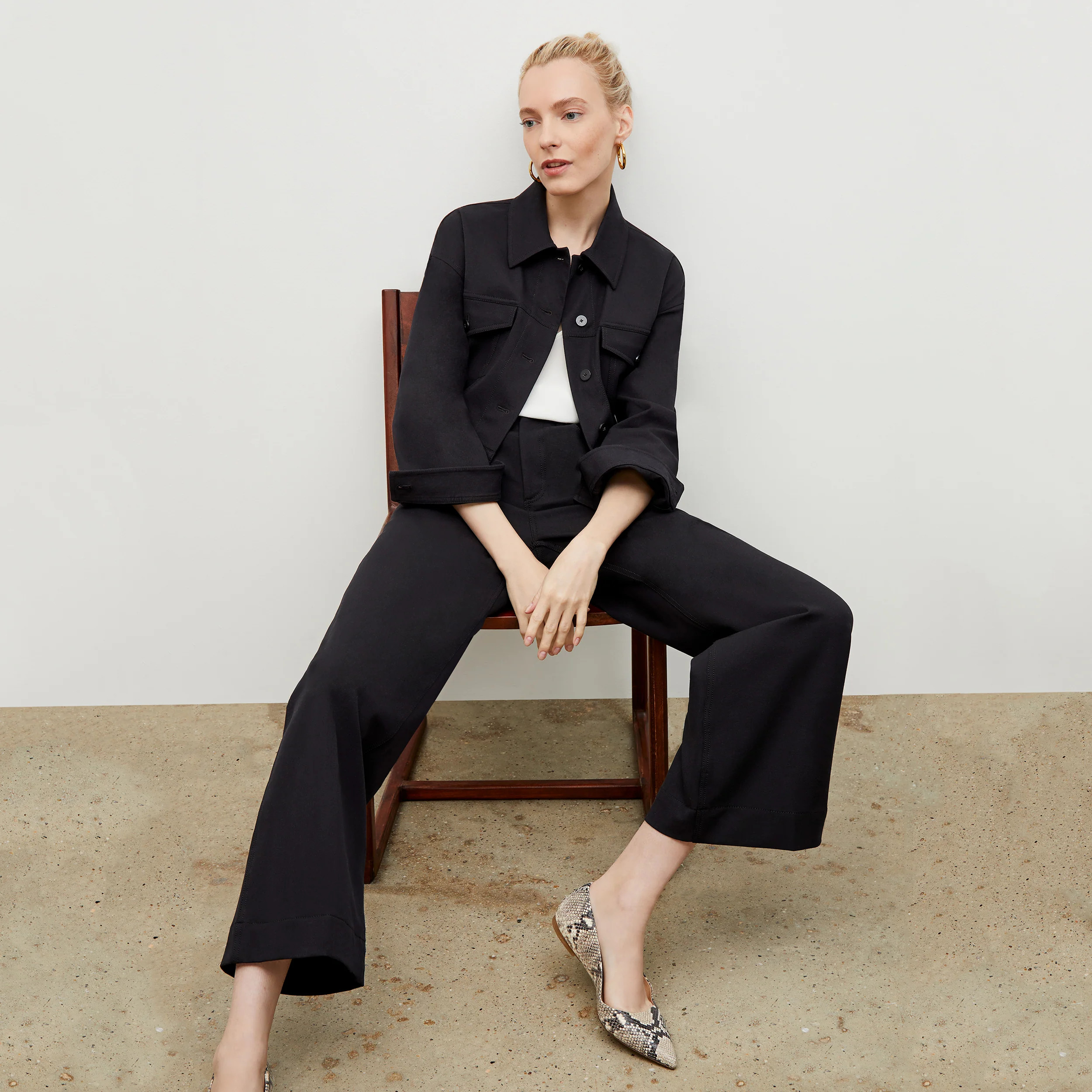 Anna Jacket - Better Than Denim :: Black | MM LaFleur