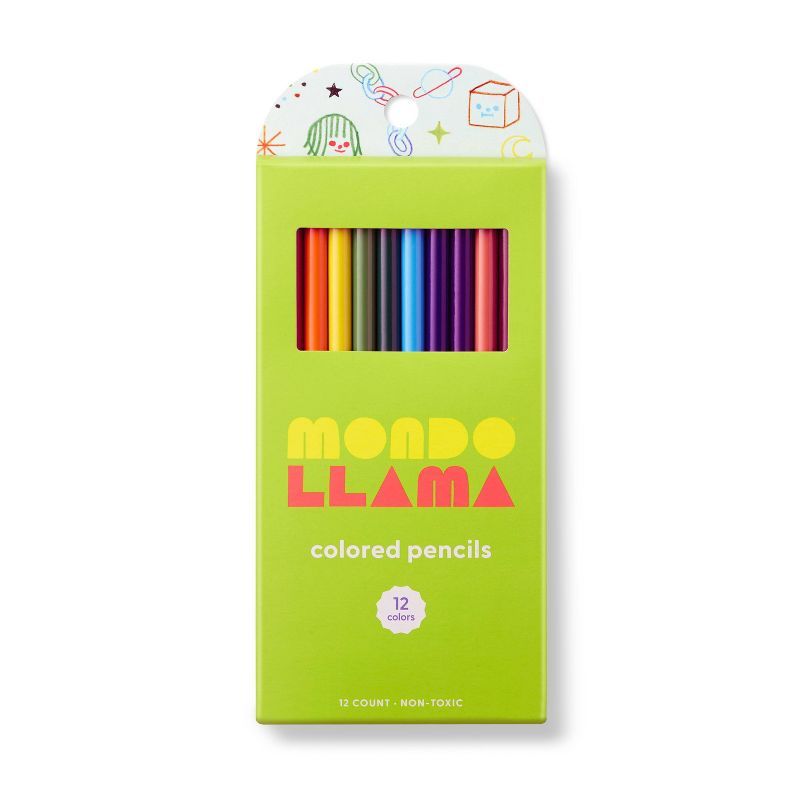 12ct Colored Pencils - Mondo Llama&#8482; | Target