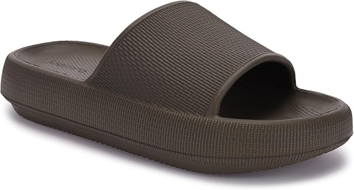 Joomra Pillow Slippers for Women and Men Thick Sole Ultra Cushion Slides | Amazon (US)