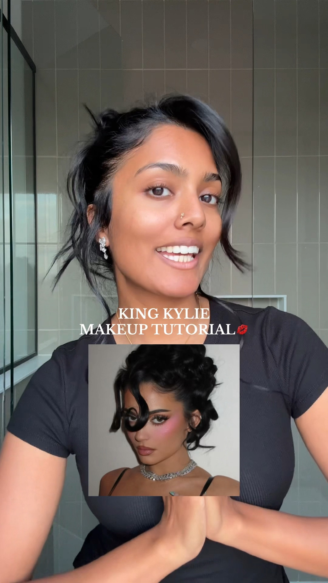 King Kylie Makeup Tutorial💋

✨ Products Used
• Sephora Collection — Best Skin Ever Foundation (Shade 29N)
• Hourglass — Vanish Airbrush Concealer
• Huda Beauty — Easy Bake Loose Baking Powder (Shade Banana Bread)
• about-face — Cheek Freak Blush Balm
• NYX Cosmetics — Buttermelt Blush
• Benefit Cosmetics — Precisely, My Brow Pencil
• Kylie Cosmetics — Lip Pencil (Shade True Brown K)
• Kylie Cosmetics — Liquid Lipstick (Shade Kylie Jenner Lips)
• L’Oréal Paris — Infallible Liquid Eyeliner
• Natasha Denona — Eyeshadow Palette
• Patrick Ta — Glitter Eyeshadow Duo
• Patrick Ta — Highlighter Duo

#LTKgrwm #LTKBeauty