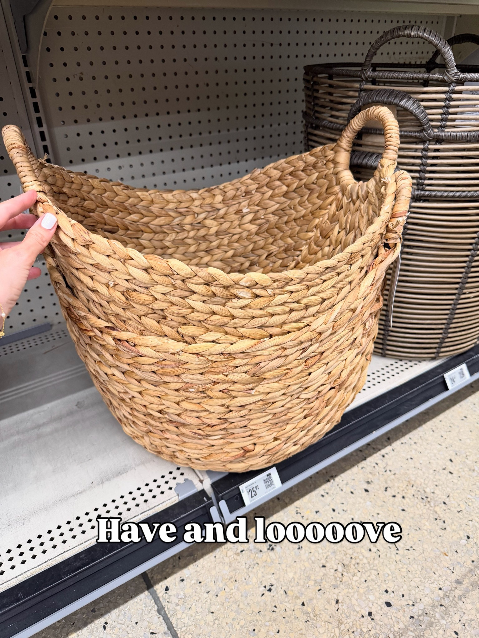 Best baskets at Walmart, nice and big! #walmarthome

#LTKHome