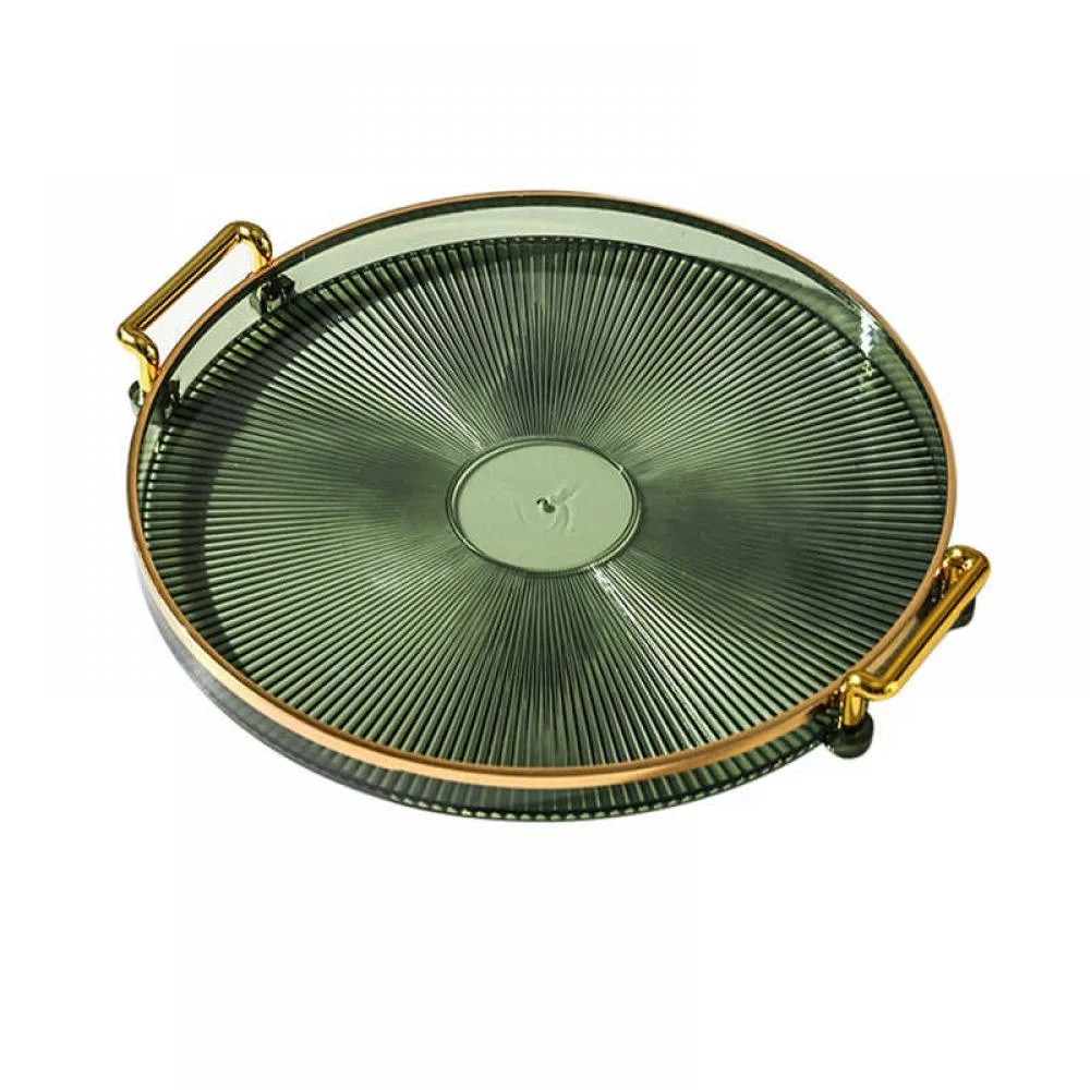 1Pc Light Luxury Phnom Penh round Amphora Tray Home Plastic Fruit Plate Dinner Plate Ins Water Cu... | Walmart (US)