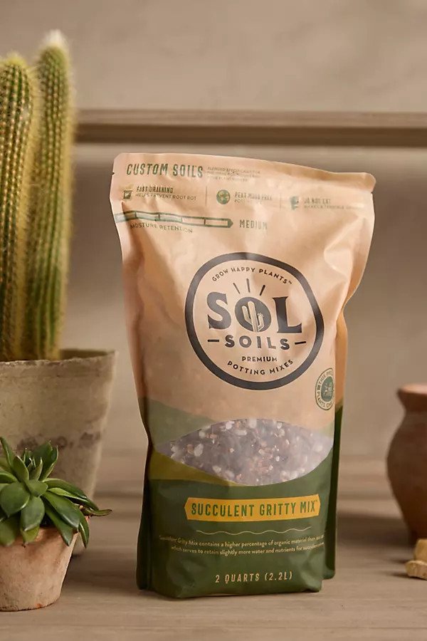 Sol Soils Succulent Gritty Mix, Size: 2 qt at Terrain | Terrain
