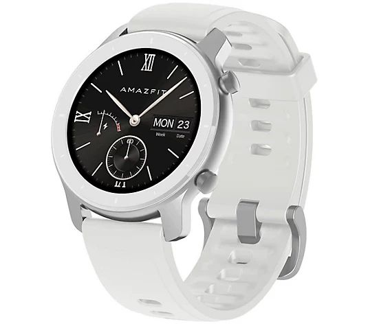 Amazfit GTR Elegant GPS Smartwatch 42mm - QVC.com | QVC