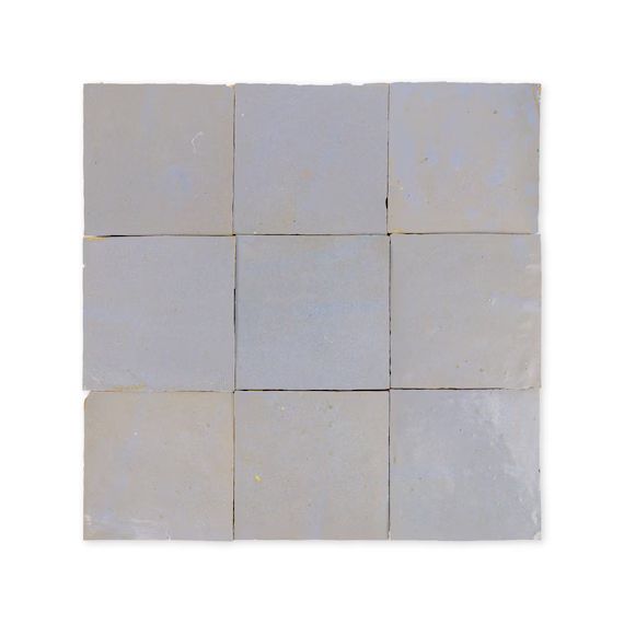 Handmade Moroccan Zellige 4x4 Pewter Grey Terracotta Tile | Etsy (US)