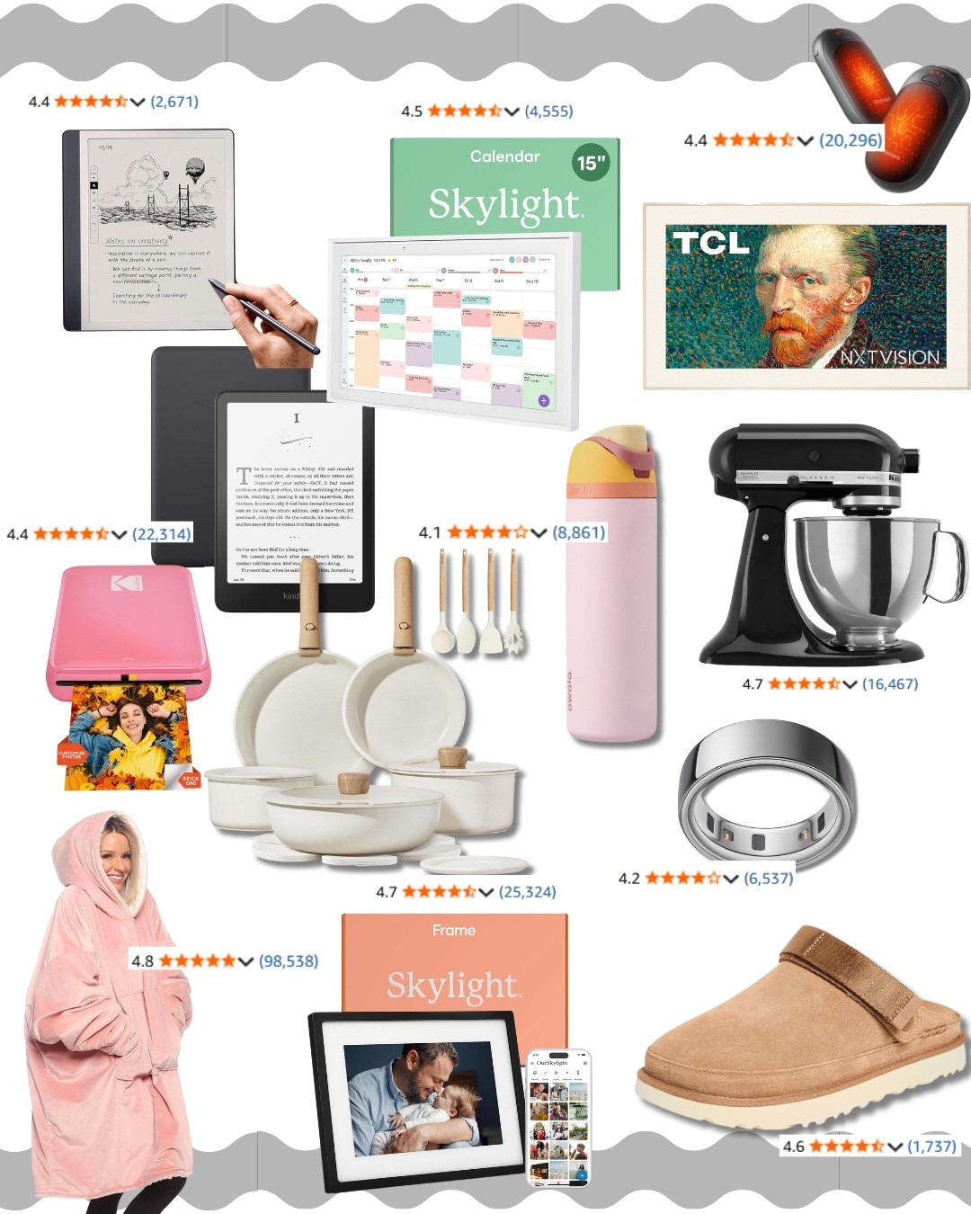 Amazon is having amazing deals ! I have a ton of these — specifically the Oura ring which is my FAVORITE !!! The Ugg slippers are on my Christmas list for this year ! 

I’ve linked what I think any women would want ! Grab now because they sell out 🫶🏻🛍️

#LTKSaleAlert #LTKGiftGuide #LTKmomlife