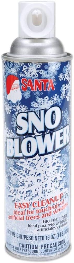 Santa SNO Blower Winter White Christmas Snow Spray - 16 Ounces | Amazon (US)