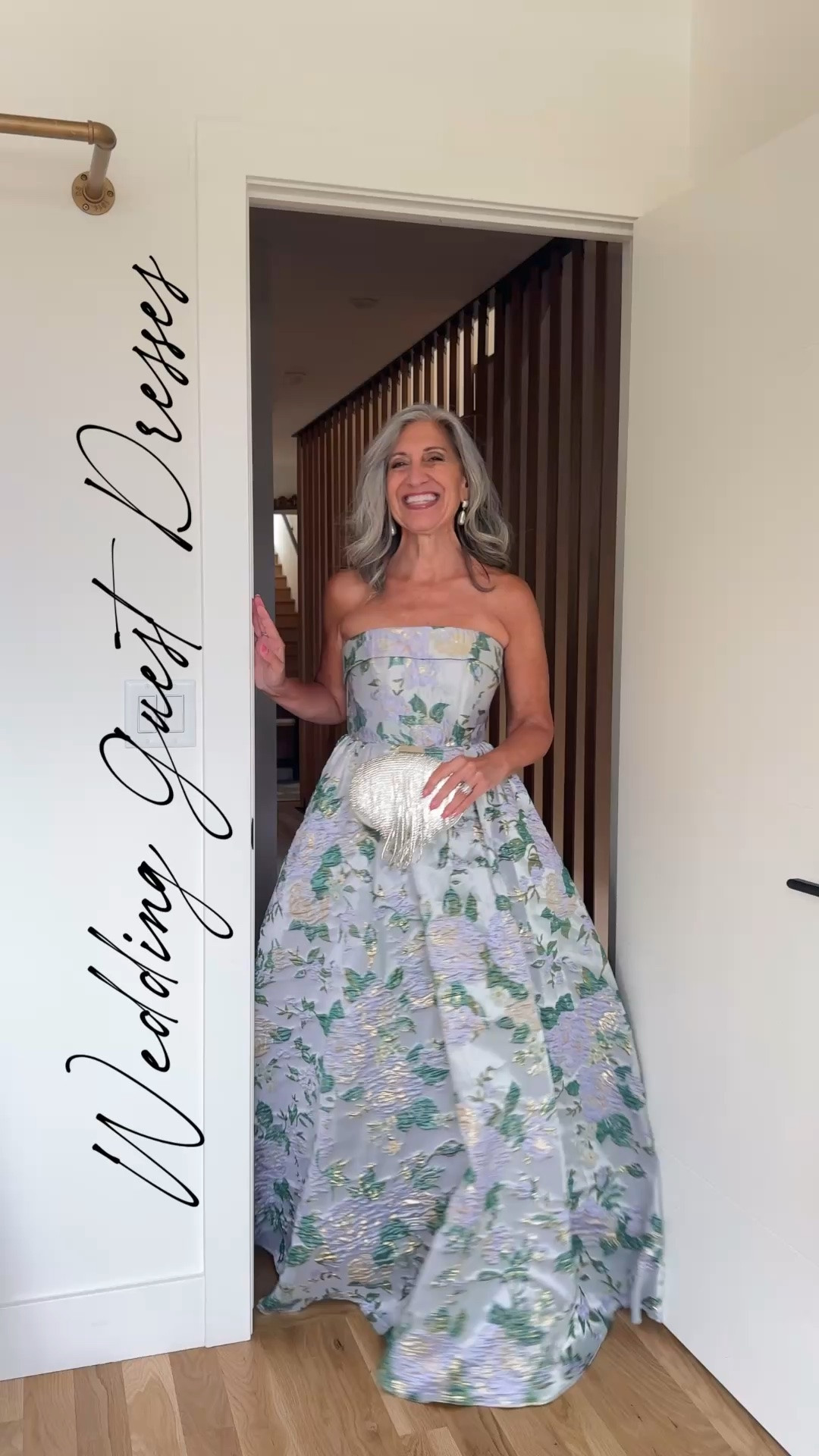 🌿 Mother of the Bride and Wedding Guest Dresses

This hydrangea floral jacquard strapless ballgown cinches at the waist and sweeps into a full skirt that creates an hourglass silhouette while the metallic brocade catches the light beautifully in every photo.

Save this for your next invitation. Share it with a friend who’s shopping. 💌

Claudia | 5’4½” | 133 | medium or 6

Wedding Guest Dress | Fashion over 50 | Mother of the Bride | Mother of the Groom | Black Tie | Formal Gown | Summer Wedding | Dresses to Hide Belly | Special Occasion