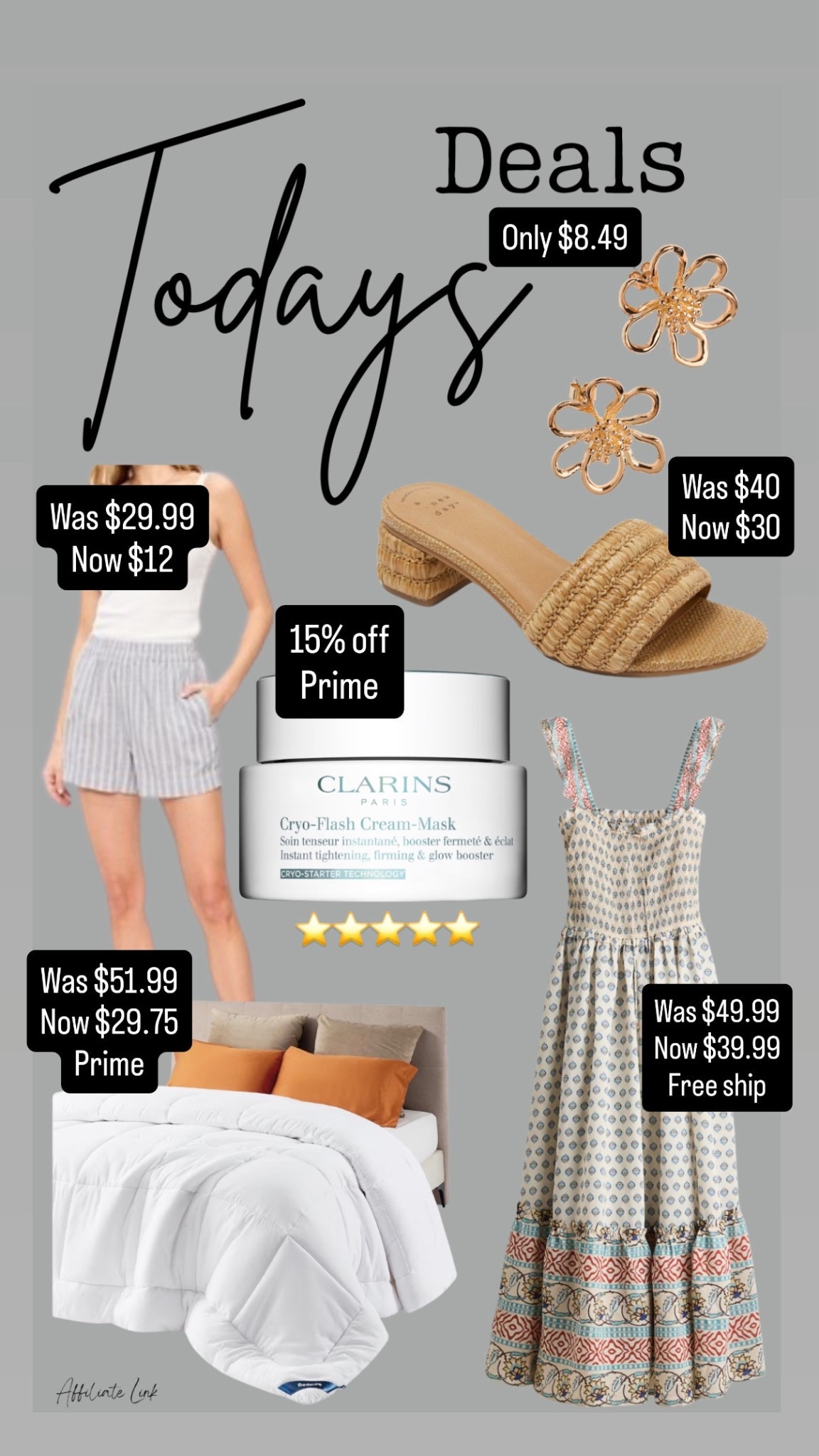 Todays deals
Vacation
Easter outfit
Shorts
Sandals
Spring shoes
Earrings 
Home refreshher

#LTKSaleAlert #LTKOver40 #LTKootd