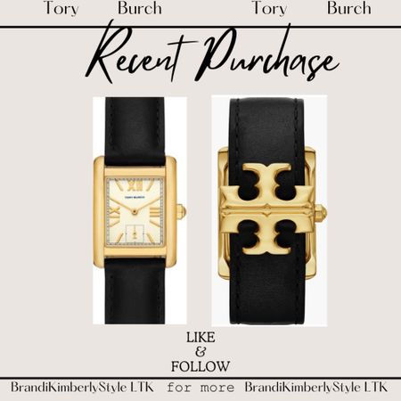 I needed a watch for work and I saw this Eleanor Leather Strap Tory Burch Watch, featuring a sleek 25mm x 34mm design.  So elegant and good for workwear #ToryBurch #EleanorWatch #TimelessStyle
 BrandiKimberlyStyle 

#LTKworkwear #LTKstyletip #LTKover40