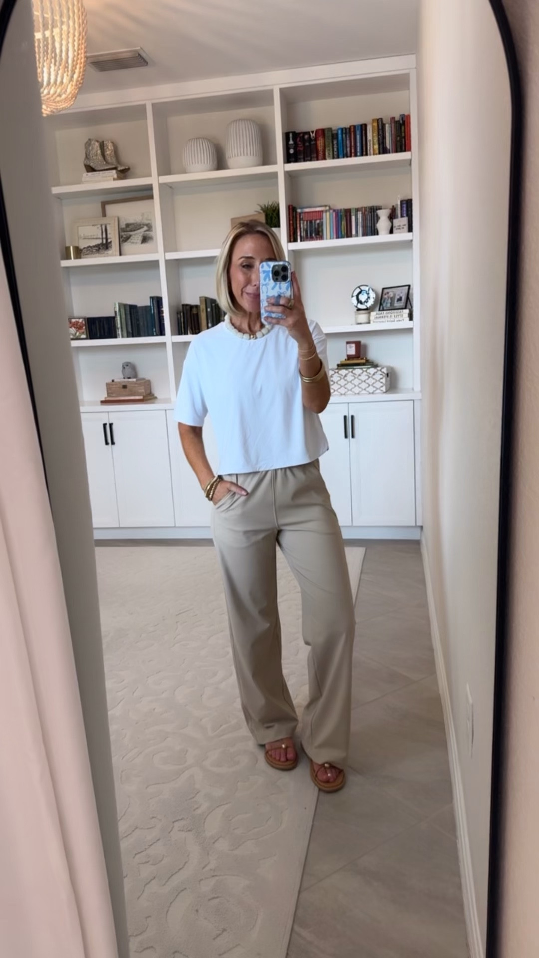 Favorite Trousers - for work, lounge or travel 🚨Use code G4FREE10 for 10% off the pants. ShiftReady Wide Leg Pant - size XS, regular. (“Light Khaki”). 8 colors. * UPF 50+ Short Sleeve Quick Dry Boxy Crop T-Shirt - size XSmall. 12 colors.

#LTKWorkwear #LTKTravel #LTKOver40