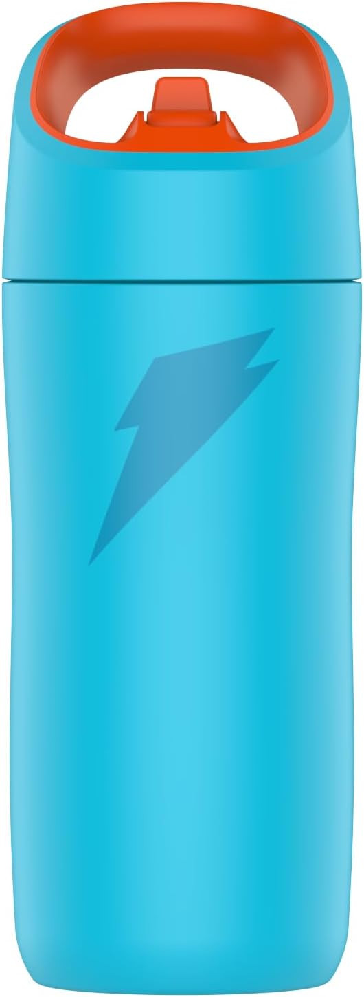 Gatorade Kids' Rookie Metal Water Bottle, 12oz, Stainless Steel Bottle, Double-Wall Insulation, V... | Amazon (US)