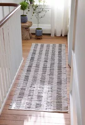 Hand-Woven Rag Rug Runner | Terrain