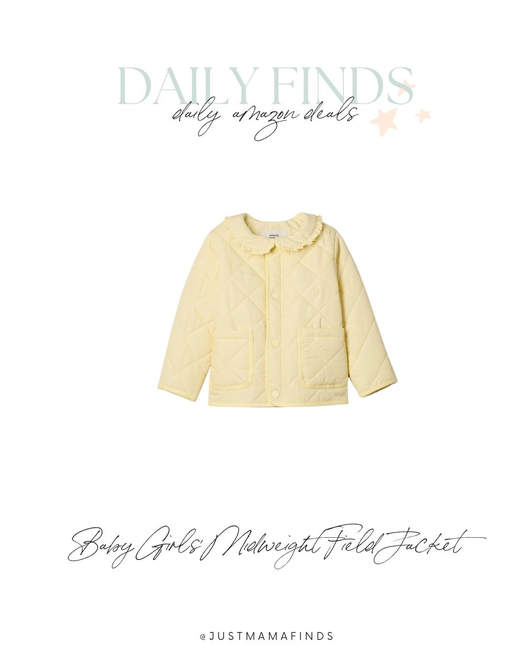 Amazon daily deals! 


Girls coat, toddler girls, jacket, cute, yellow, Amazon 

#LTKFindsUnder50 #LTKKids #LTKBaby