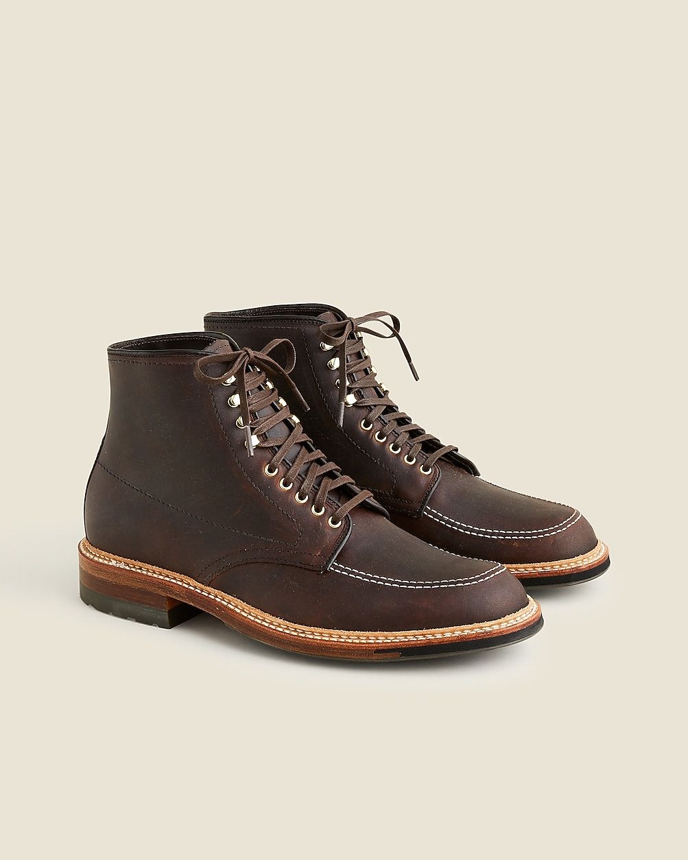 Alden® for J.Crew 405 Indy boots in kudu leather | J. Crew US