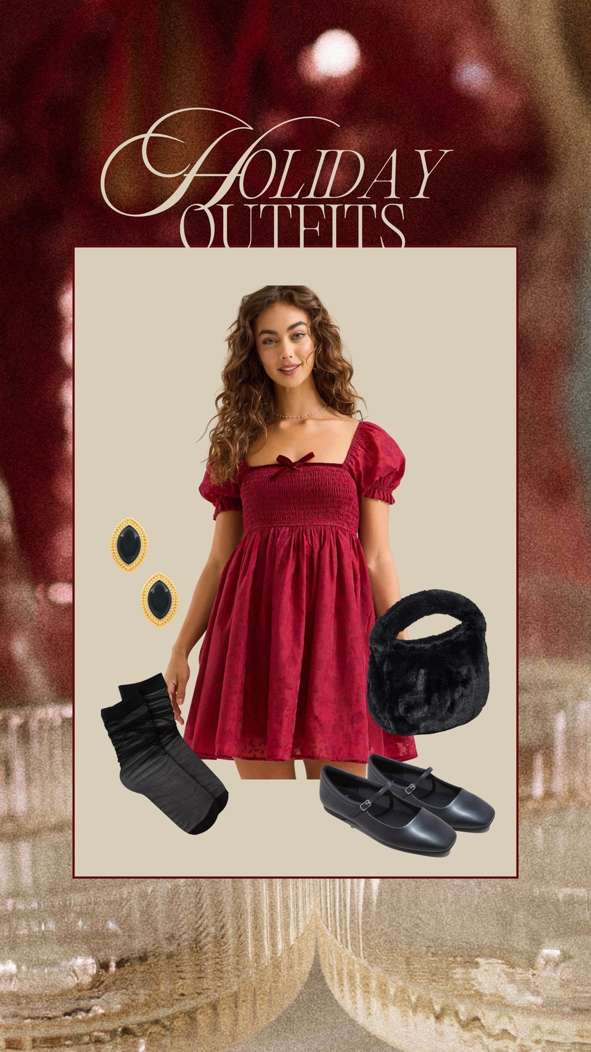 Holiday outfit for Christmas or new years❤️✨ #christmas #nye #dress

#LTKMidsize #LTKParties #LTKHoliday