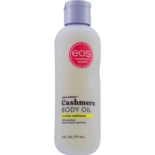 eos Shea Butter Cashmere Body Oil, Vanilla Cashmere, 6 oz | CVS | CVS Health