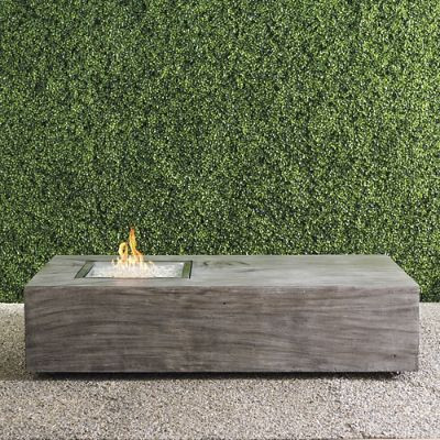 Bryndle Rectangular Fire Table | Frontgate