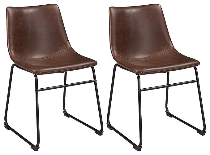 Ashley Furniture Signature Design - Centiar Dining Chairs - Set of 2 - Mid Century Modern Style -... | Amazon (US)