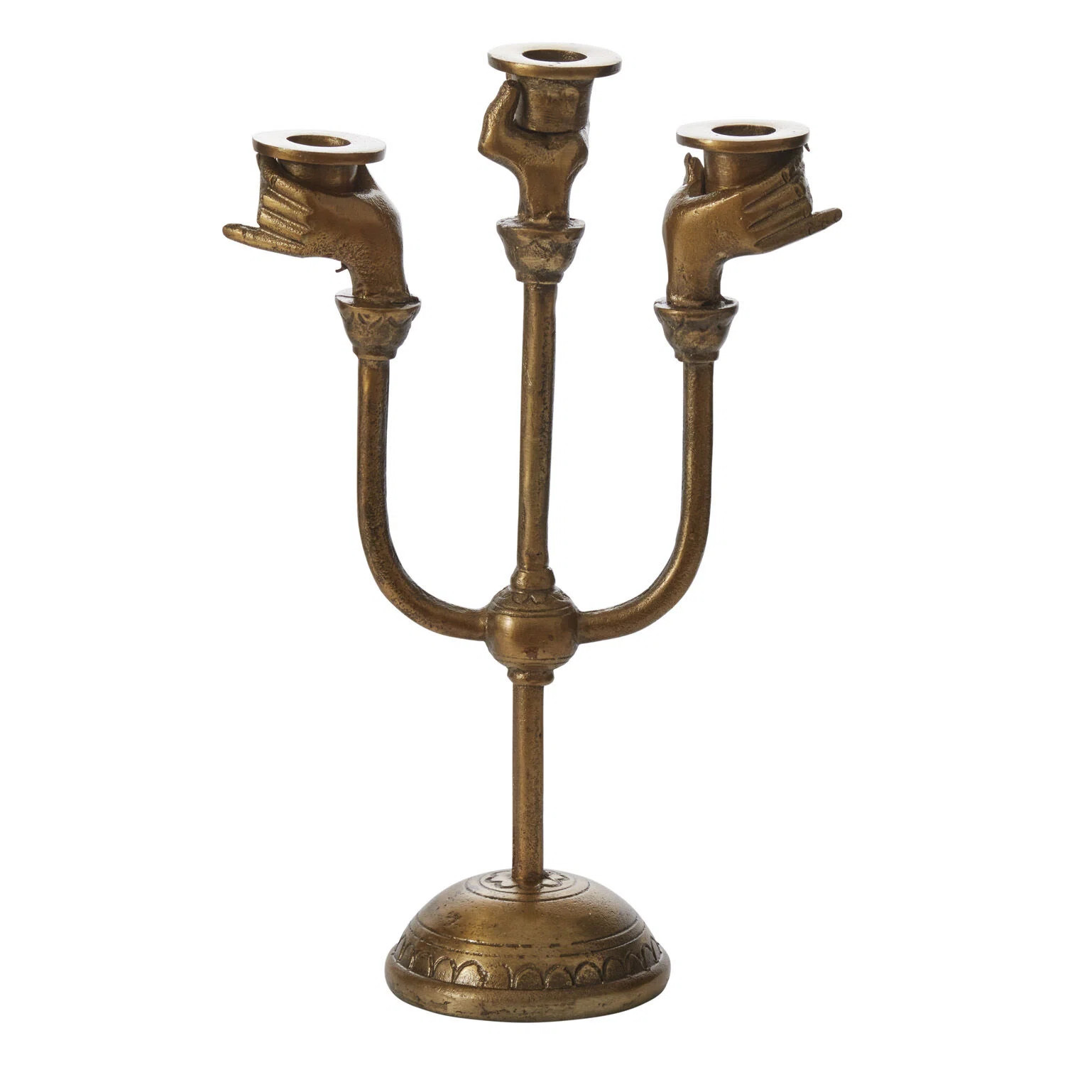 Haunted Hands Candelabra 8.75"x 4"x 13" | Birch Lane