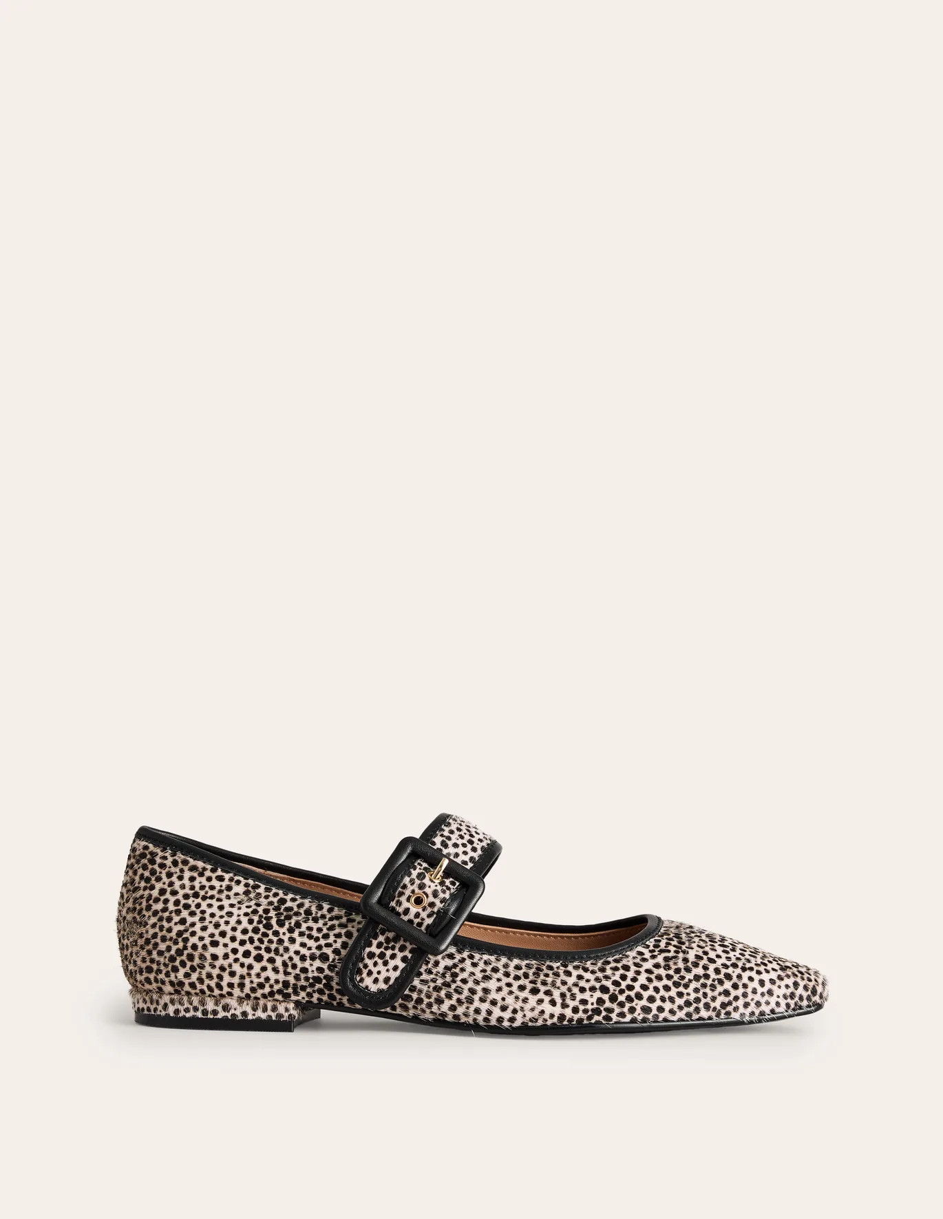 Vic Chisel Toe Mary Janes - Dalmation | Boden UK | Boden UK