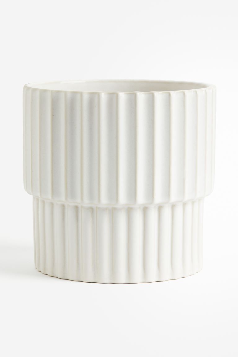 Stoneware Plant Pot | H&M (US + CA)