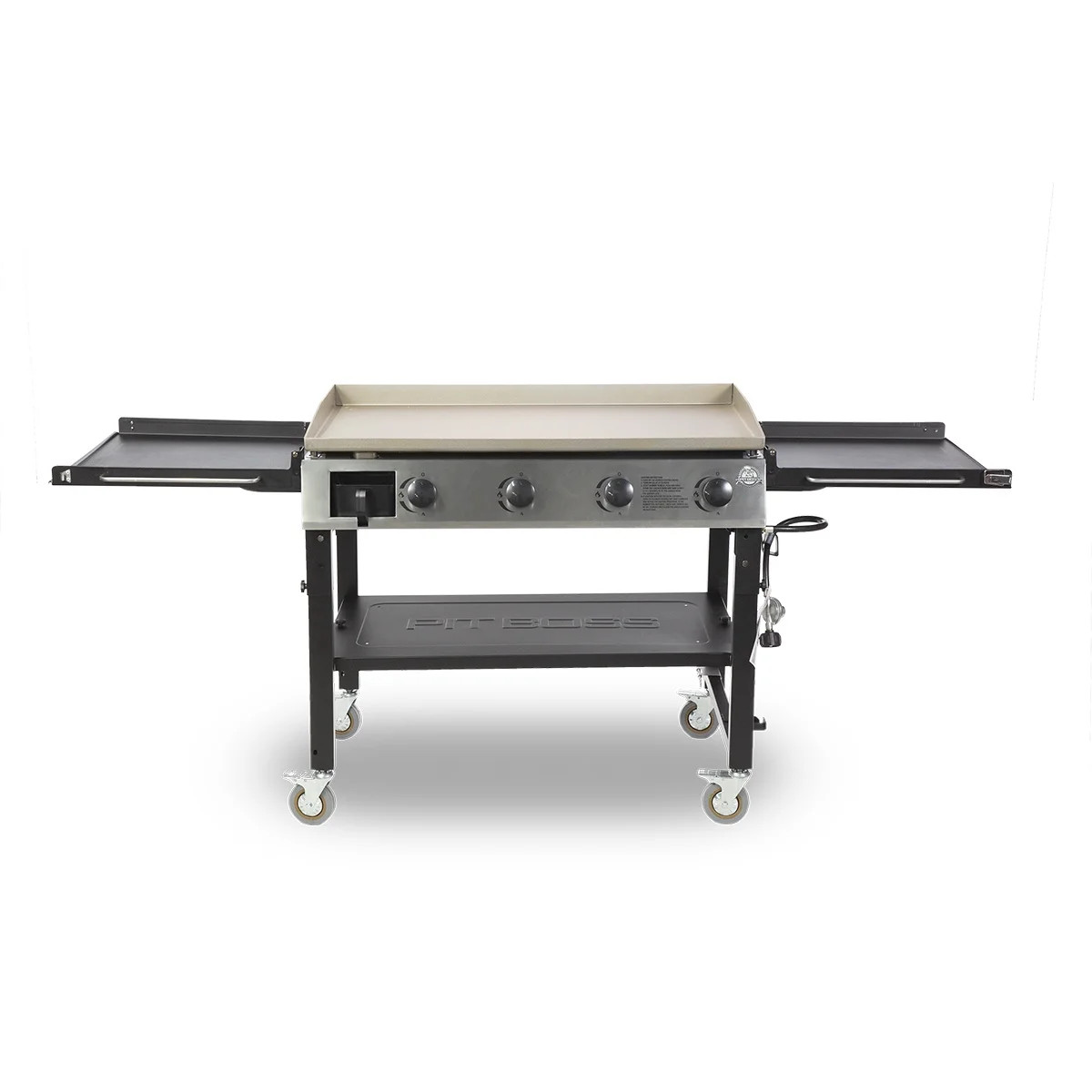 Pit Boss 4 Burner Portable Griddle Deluxe with Foldable Side Shelf, Lightweight and portable | Walmart (US)