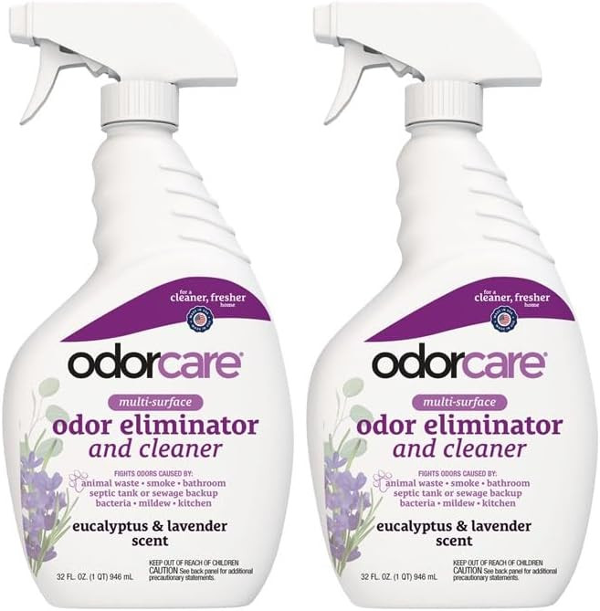 Multi-Surface Odor Eliminator and Air Freshener, for Laundry, Bathroom, Kitchen, and more, Made i... | Amazon (US)