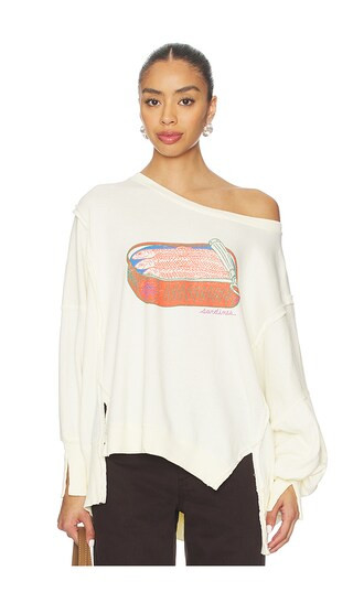 Graphic Camden Sweatshirt in Sardine Combo | Revolve Clothing (Global)