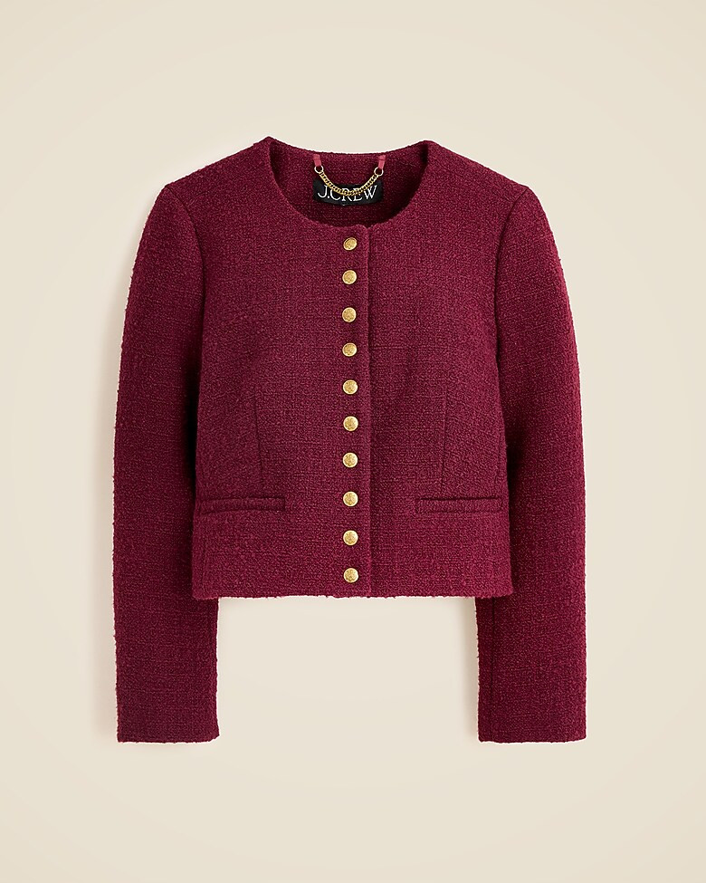 Bridgette lady jacket in tweed | J. Crew US