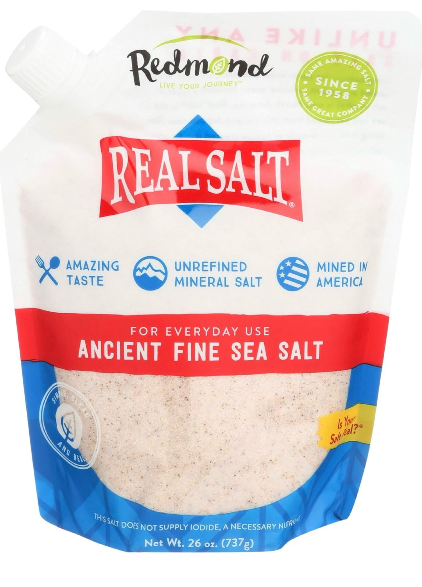 Redmond Real Salt : The only salt we use. It’s unbleached and full of natural minerals and it’s mined in the USA 🇺🇸 

Kitchen staple : cooking

#LTKHome #LTKFindsUnder50