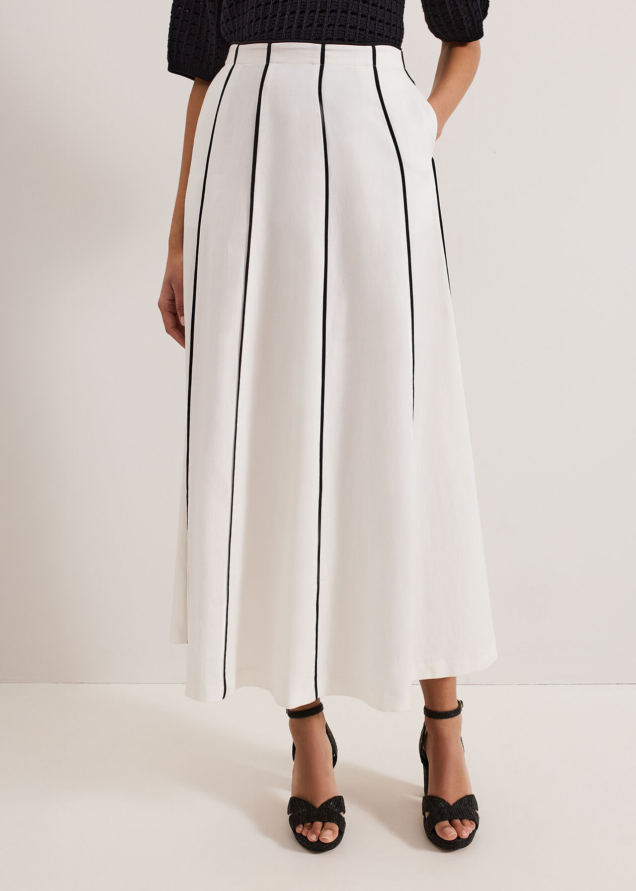 Rhoden Linen Skirt | Phase Eight UK | | Phase Eight (UK)