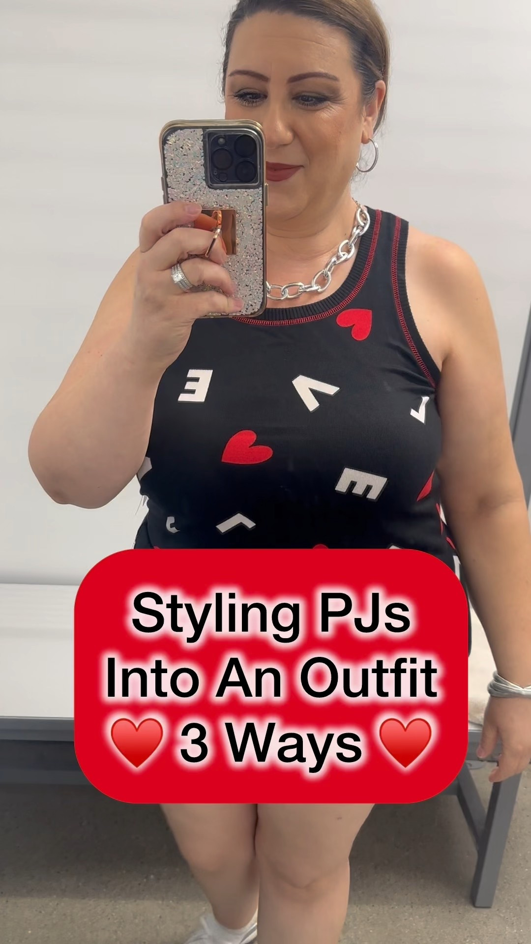 3 ways to repurpose your PJs into everyday clothes ❌💋❌💋

Everything is 🔗 on my LTK @StylingCurves or comment “ Valentines Day Pajama Party “ for the details.


For ref. I’m a size 16/18 & am wearing a size L 12-14 in the PJs, 1X 16-18 in the pants &  in the sweater ❤️♥️






#valentinesday #curvyfashion 
#plussizeedition #plussizetiktok #curvybodies #fyp #viral #size18 #size16 #size14 #size12 #size20 #size10 #pearshape #rectangleshape #hourglassshape #midsize #midsizestyle #midsizefashion #plussizefashion #plussize #plussizestyle #over40style #over50style #over50fashion #over40fashion #curvyfashion #curvystyle #StylingCurves #styleinspo #outfitinspo #shopwithme #affordableclothes 
#affordablefashion #budgetfriendly #affordable #walmartstyle #walmartfashion 
#walmartfinds #walmarthaul 
#walmart #walmartoutfit
#curvy #curves #valentinesdayoutfit #valentinesday #valentinesdayootd #valentinesdaystyle #valentinesdayfashion #teacheroutfit #teacherootd #teacheroutfits

#LTKPlusSize #LTKActive #LTKMidsize