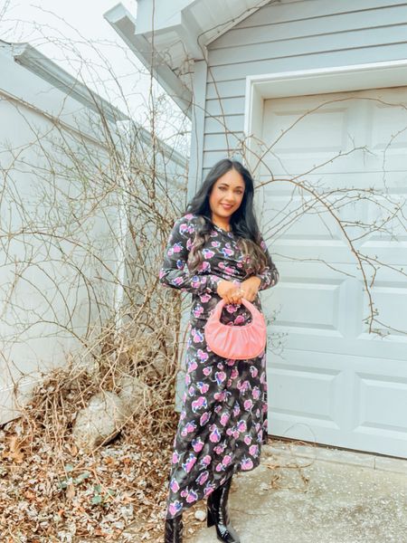 Walmart Scoop collection “ floral midi dress “ for spring / summer 
Check out scoop collection 

🖤💜🖤💜
#walmart #walmartfinds #walmartfashion 

#LTKsalealert #LTKfindsunder50 #LTKstyletip