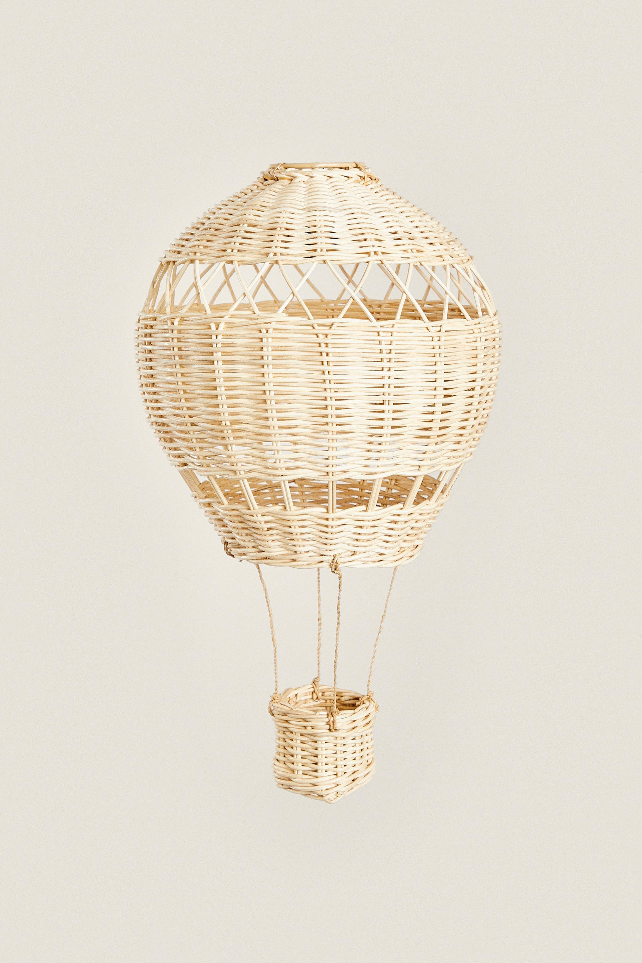 CHILDREN’S RATTAN BALLOON CEILING LAMPSHADE | Zara US