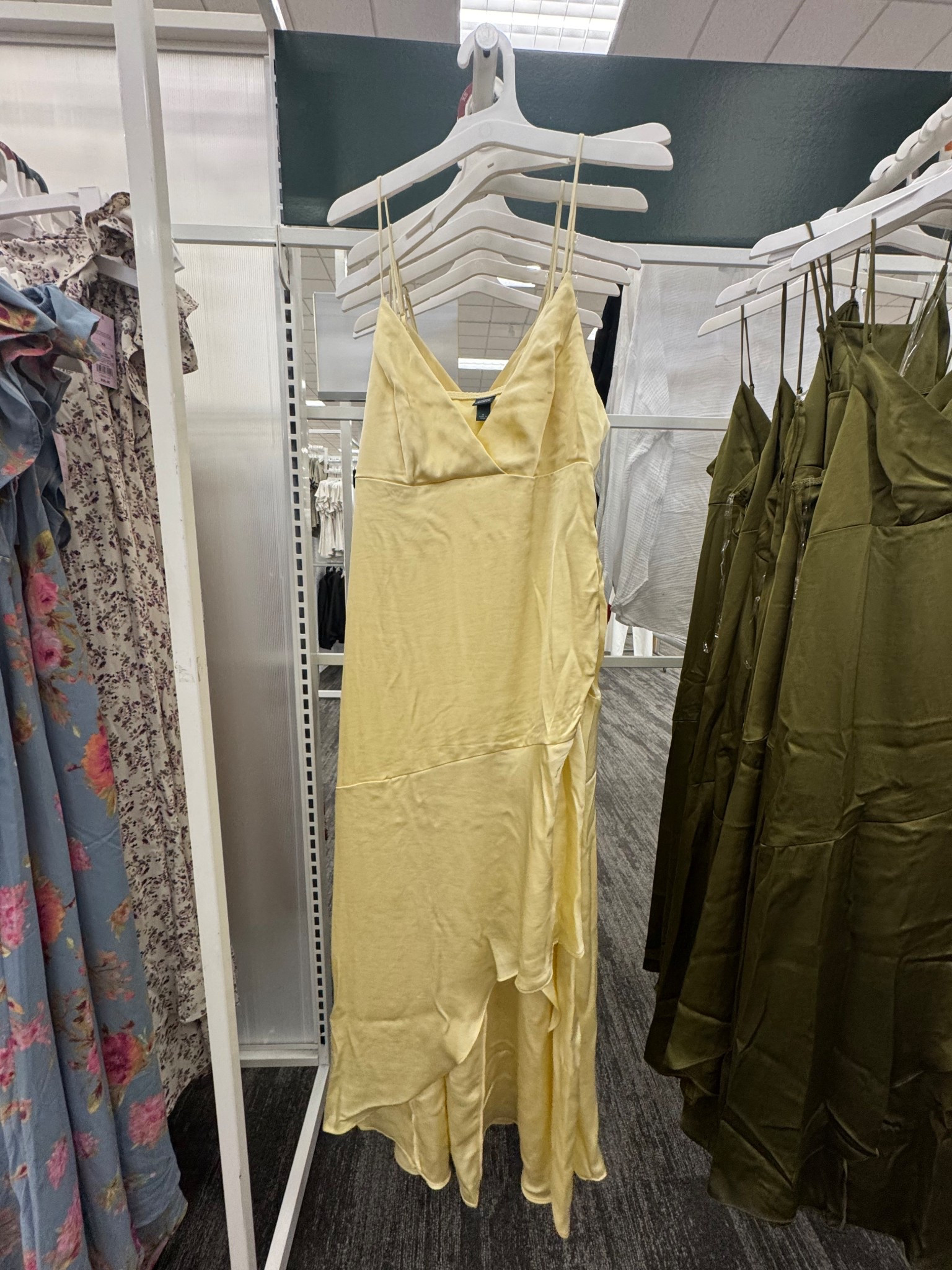 All’s fair in love, war… and yellow slip dresses.