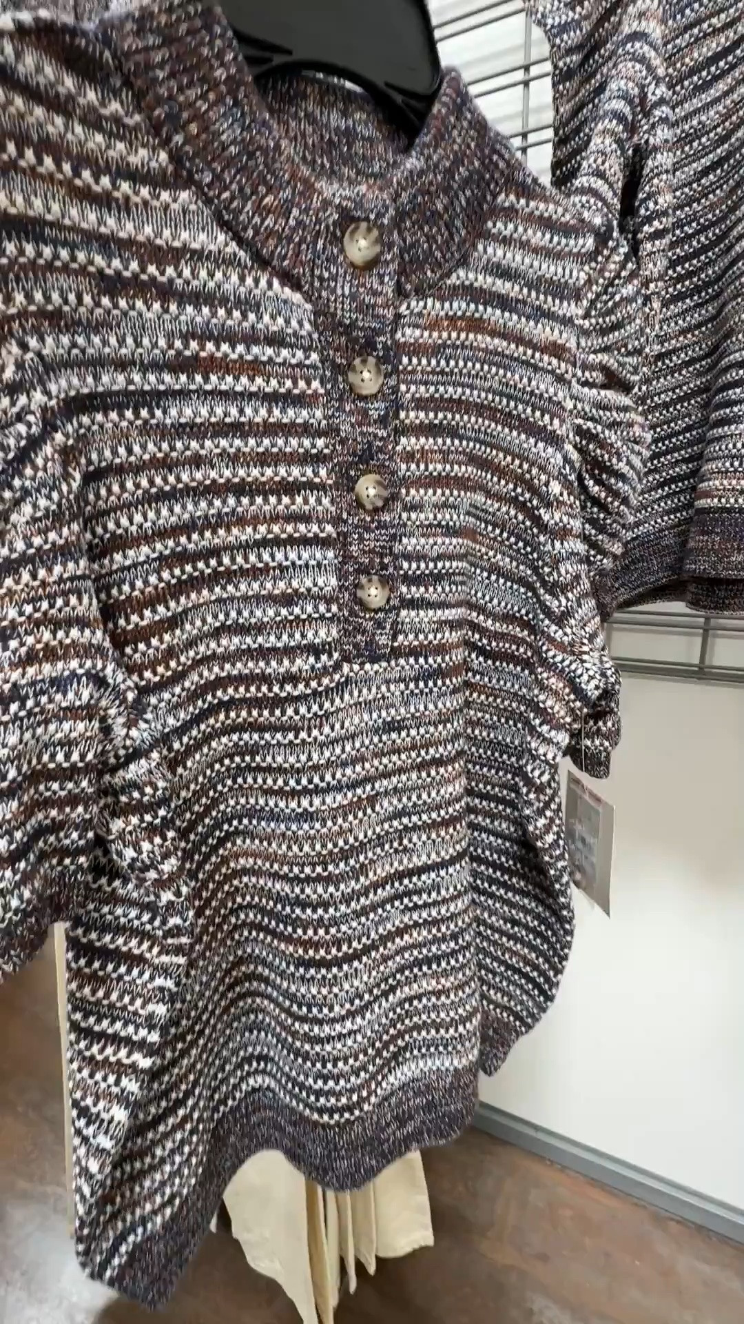 Cutest puff sleeve short sleeve sweater from Walmart!

#LTKootd