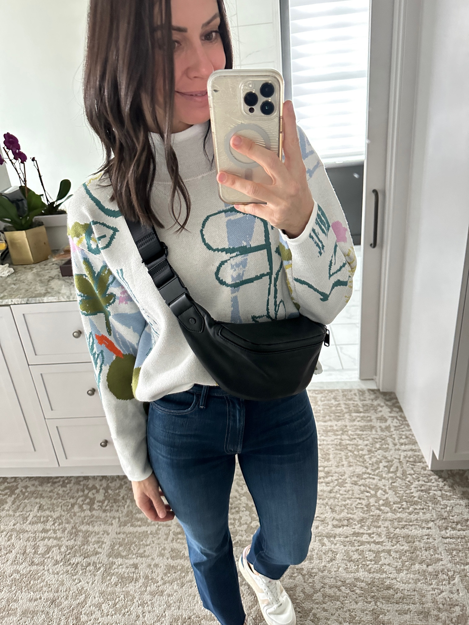 Restock alert in all sizes - I size down in this anthro sweater. It’s so soft!



#LTKunder100 #LTKstyletip