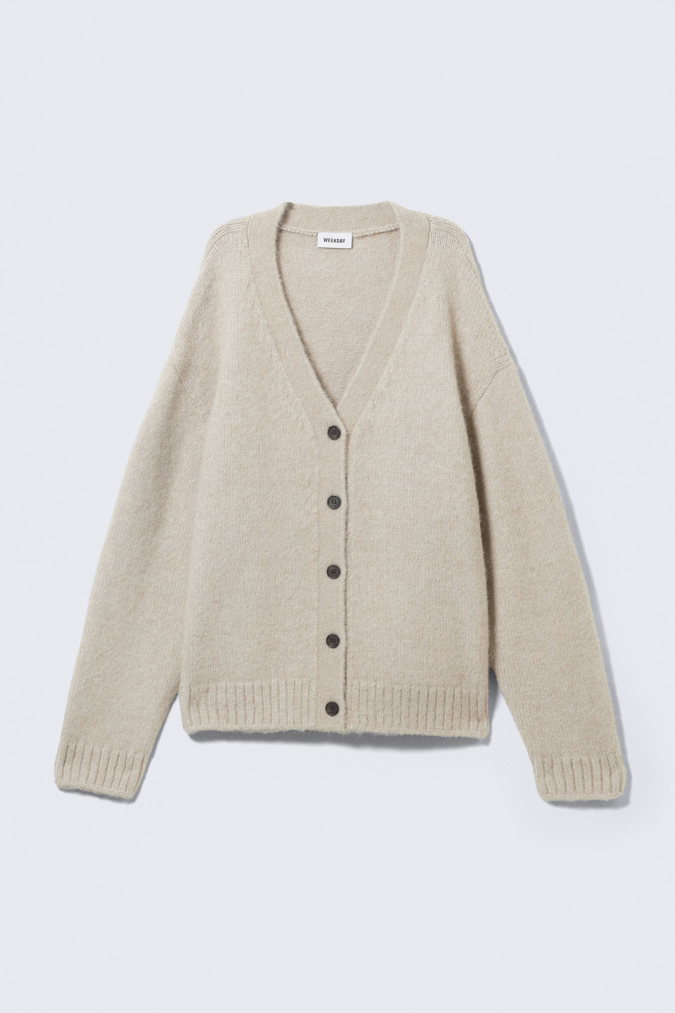 Einreihiger Strick-Cardigan | H&M (DE, AT, CH, NL, FI)