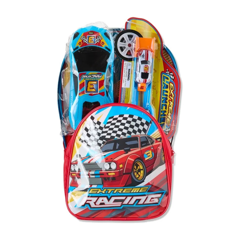 Prefilled Extreme Racing Backpack Easter Basket Gift Set, by Wondertreats | Walmart (US)