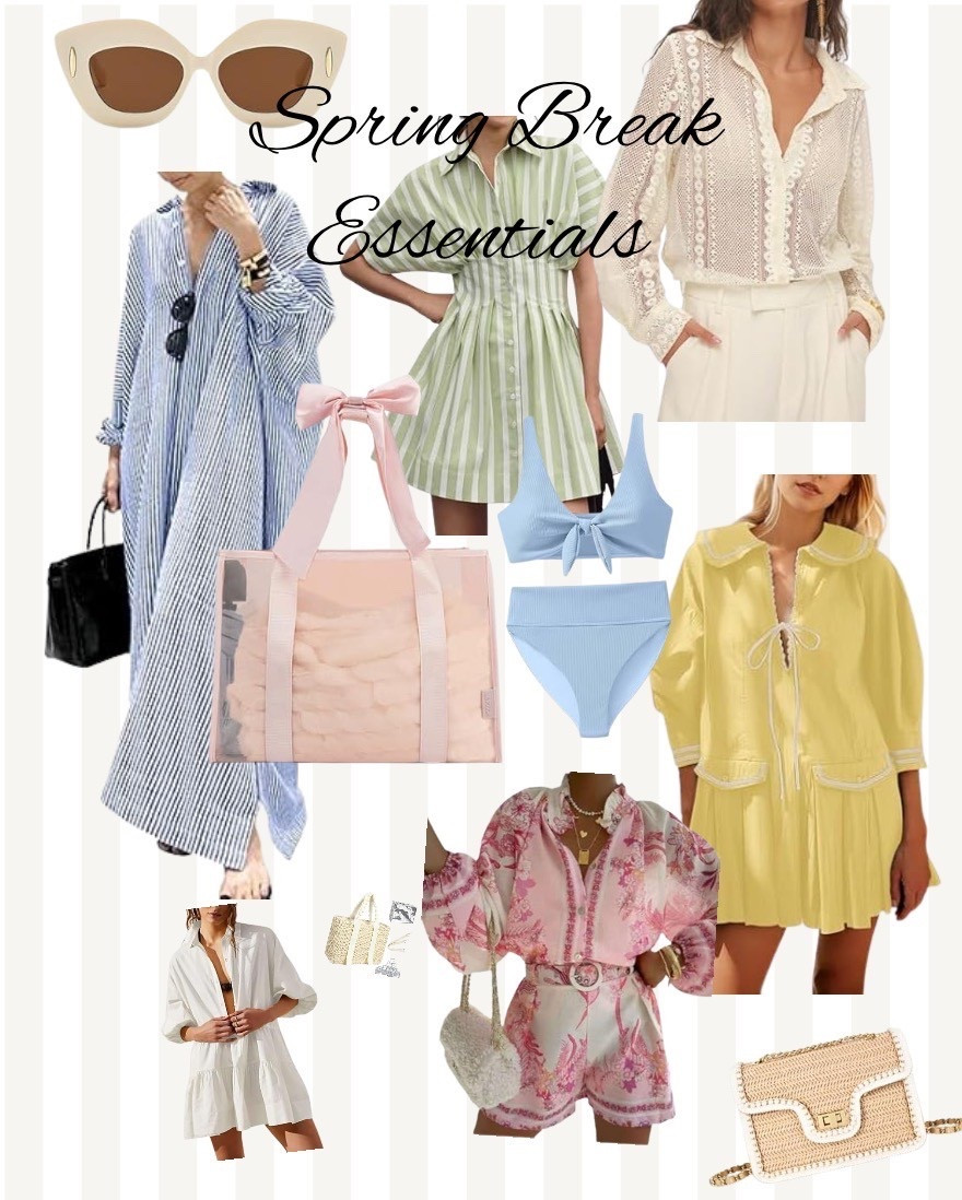 Spring Break Must Haves 

#LTKTravel #LTKOver40 #LTKSwim