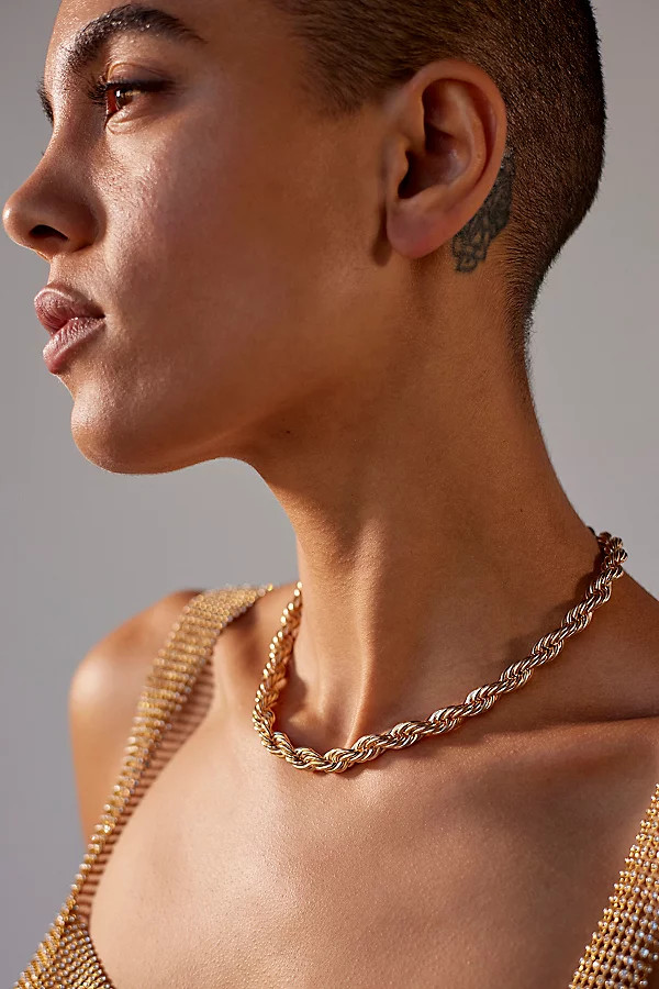 Statement Rope Chain Necklace | Urban Outfitters (US and RoW)